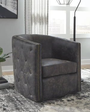 Brentlow - Swivel Accent Chair - Best Buy Furniture