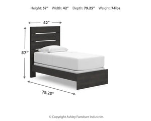 Hollivern - Panel Bed - Best Buy Furniture