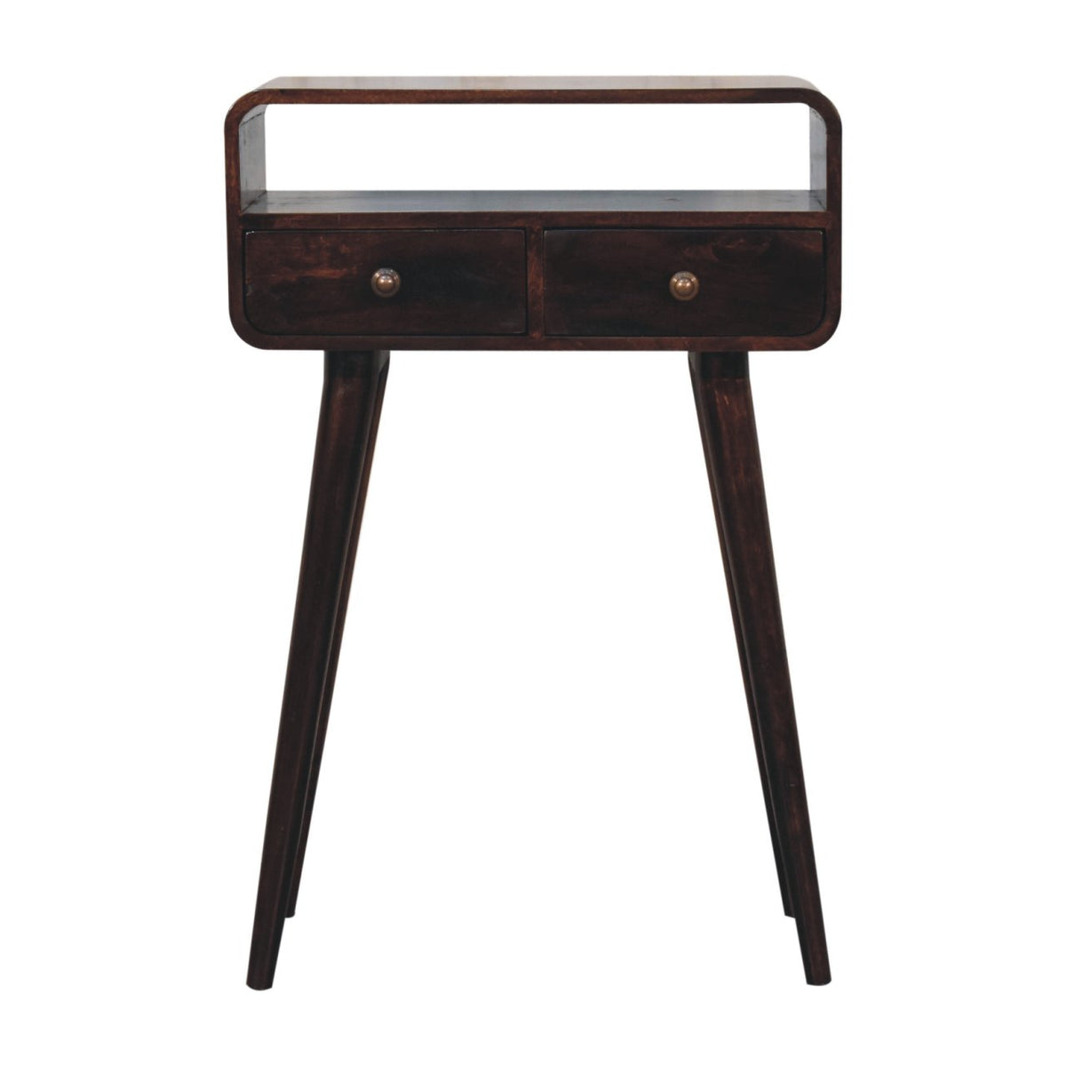 Solid Wood Mini California Console Table