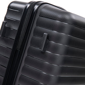 4-Piece Luggage Set with Cosmetic Case in Blue