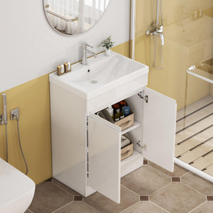 24-Inch Bathroom Vanity With Sink Combo