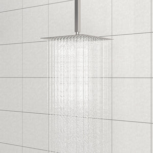 Premium 8" Ceiling Mounted Shower Arm With Flange