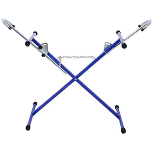 Folding Bumper Stand Lightweight Panel Stand - Blue