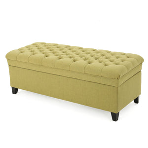 Juliana - Storage Ottoman With Birch Legs
