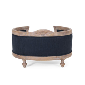 Upholstered Pet Bed, Fabric Dog Bed