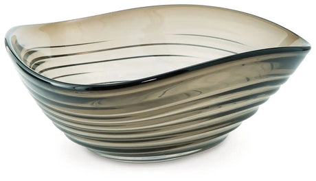 Solariston - Bowl - Gray / Brown - Best Buy Furniture