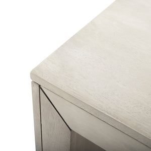 Acacia Wood Dining Bench with Farmhouse Style - view 8