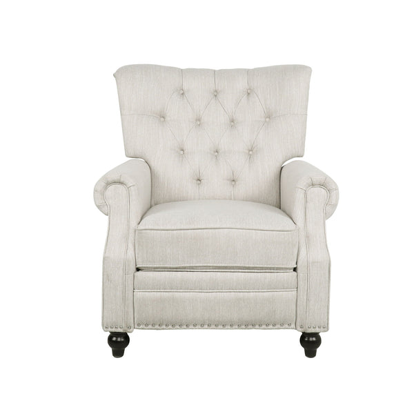 Welch - Contemporary Tufted Pushback Recliner - Best Buy Furniture