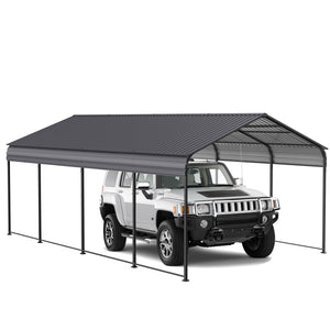 Heavy Duty Metal Carport 12 × 20 FT