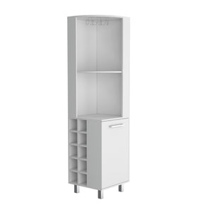 Kaia 70" Tall Corner Bar Cabinet