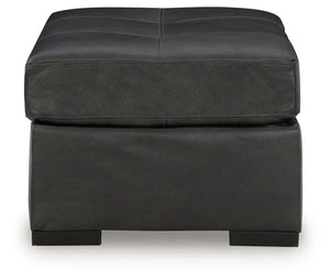 Brindley Pier - Oversized Accent Ottoman - Fog - Best Buy Furniture