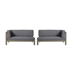 Brava - X Back Corner Bench - Best Buy Furniture