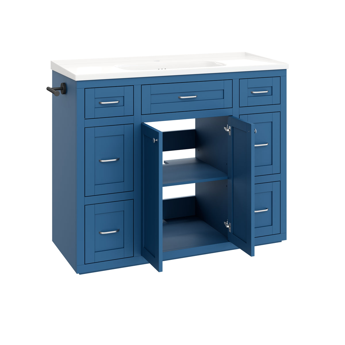 Navy Blue 48" Bathroom Vanity