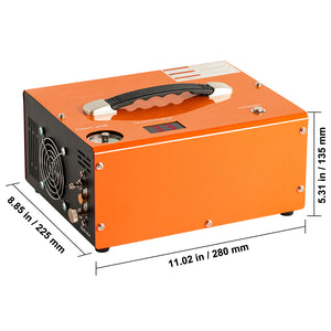 PCP Air Compressor, 4500PSI Portable with Auto-Stop and Built-In Converter
