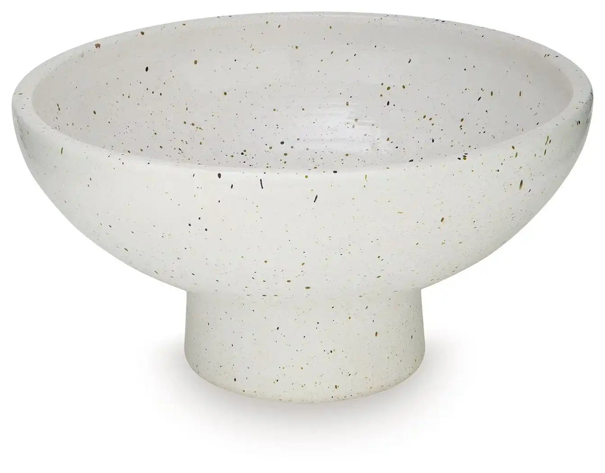 Dallinworth - Bowl - White / Black - Best Buy Furniture