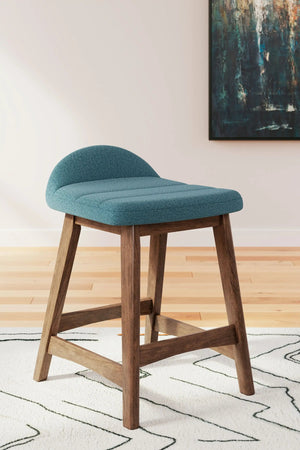 Lyncott - Upholstered Barstool (Set of 2) - Best Buy Furniture