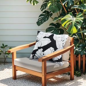 2 Pack Outdoor Throw Pillows - Waterproof & Fade-Resistant