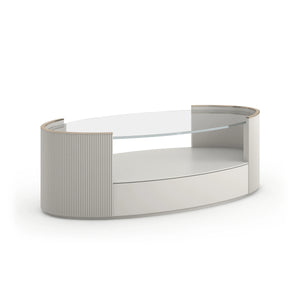 Love Oval Cocktail Table