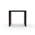 PINSTRIPE DARK END TABLE