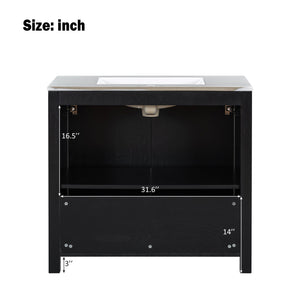 Bathroom Vanity Organizer With Sink, Combo Cabinet Set, Bathroom Storage Cabinet
