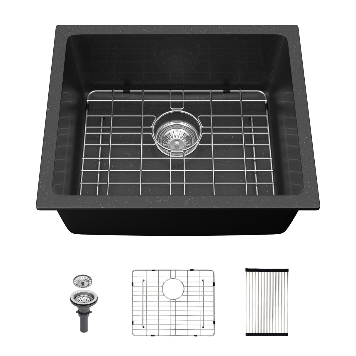 Quartz Kitchen Sink - 21" x 18" x 9.65"