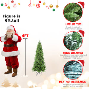 4FT Slim Christmas Tree