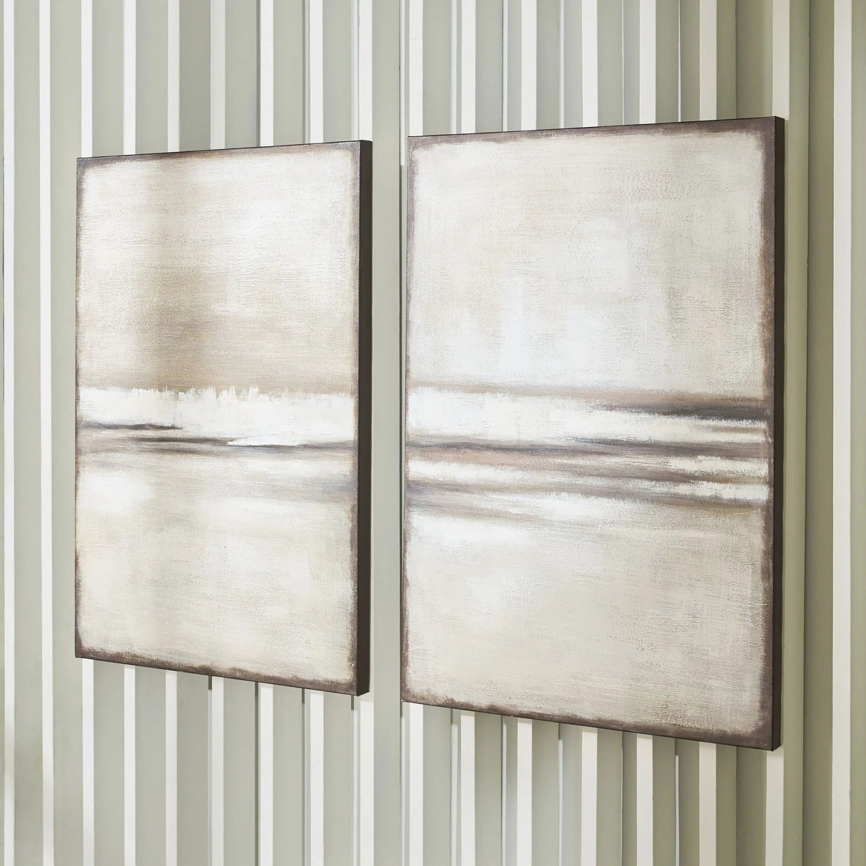 Brockdunn - Wall Art Set (Set of 2) - Tan / Brown - Best Buy Furniture