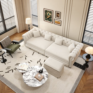 Chesterfield 3-in-1 Pull-Out Sofa Bed