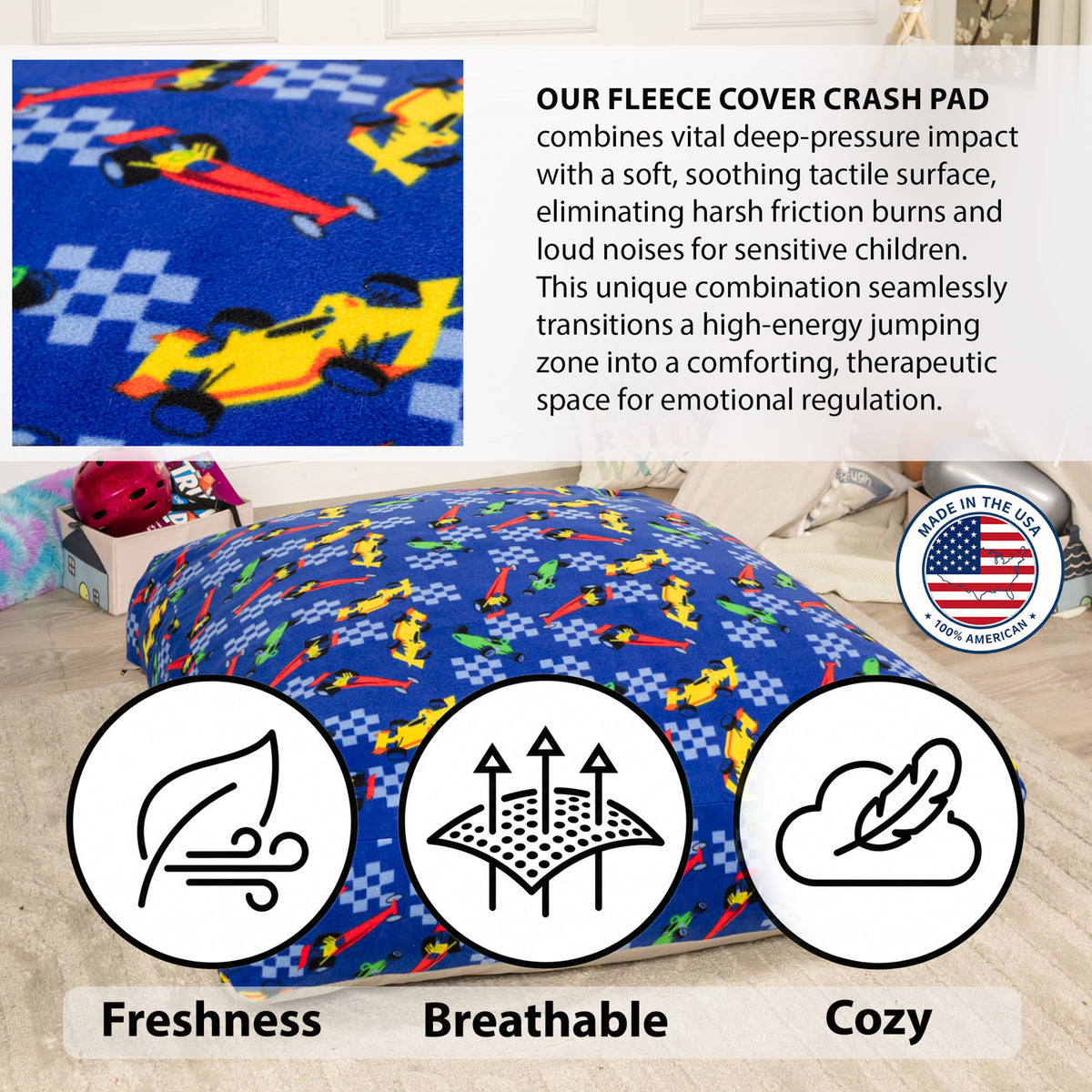 Sensory Crash Pad for Kids & Adults – Premium Landing Mat