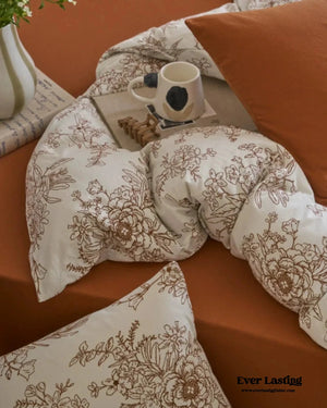 Ever Lasting Adèle French Countryside Bedding Set / Orange - view 4