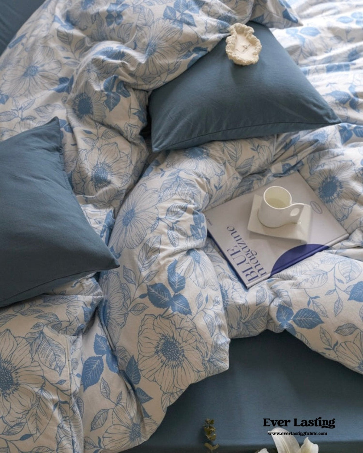 Ever Lasting Adèle French Countryside Bedding Set / Orange - view 9
