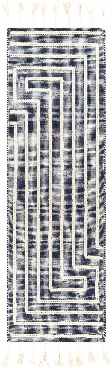Aditya Tasseled Jute&Wool Carpet - Clearance
