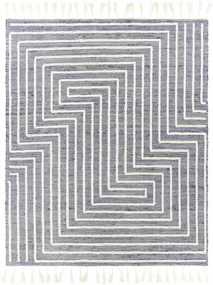 Aditya Tasseled Jute&Wool Carpet - Clearance