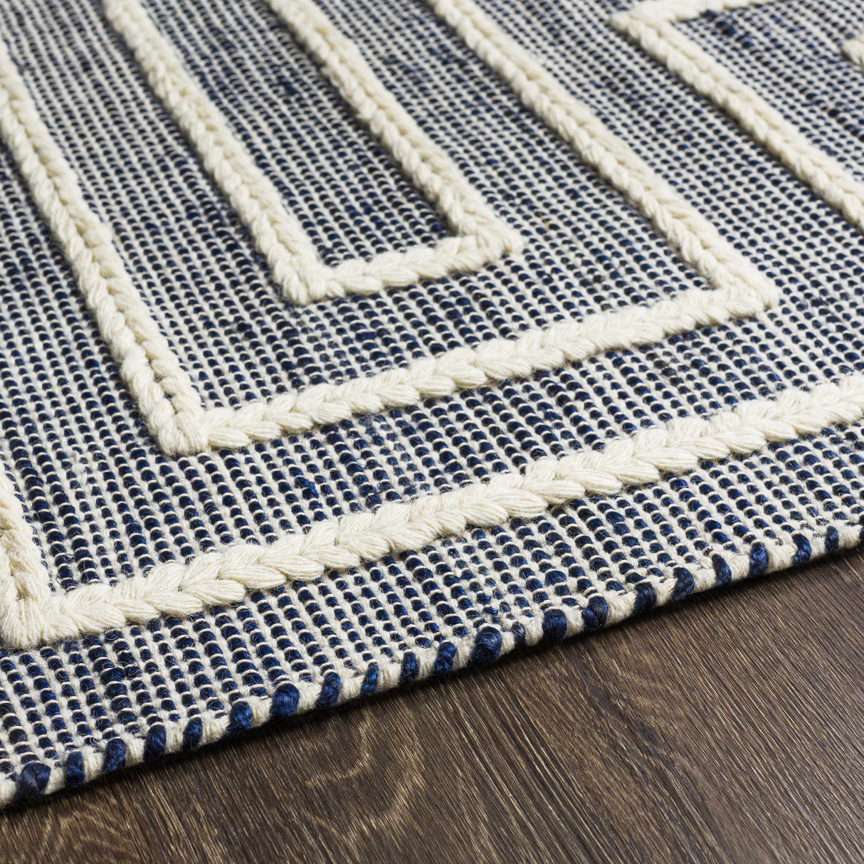 Aditya Tasseled Jute&Wool Carpet - Clearance