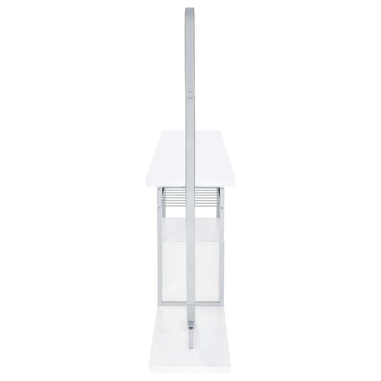 Casey - 2 Door Home Bar Storage Bar With Customizable Lighting - White