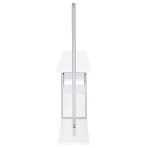 Casey - 2 Door Home Bar Storage Bar With Customizable Lighting - White