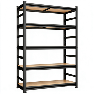 63-Inch Height Storage Shelving Unit with Adjustable Shelves