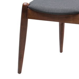 Dining Chairs With Ergonomic Backrest & Comfort Cushions (Set of 2)