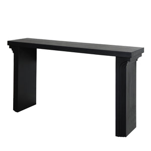 Console Table With Decorative Molding