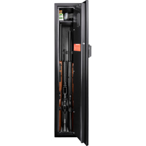 1.83 Cu Ft Biometric Keypad Rifle Safe - Black
