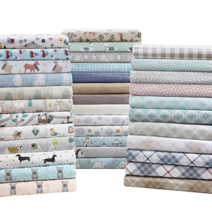 Twin XL Printed Sheet Set with Soft Cotton - Printed