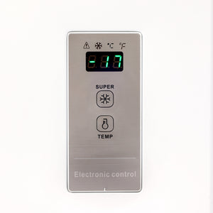 7.0 Cu.Ft Commercial Display Chest Freezer Inverter Energy Saving Ice