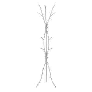 Coat Rack, Hall Tree, Free Standing, 11 Hooks, Entryway, Contemporary & Modern