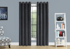 2 Pieces Set, Curtain Panel, Room Darkening, Grommet, Contemporary & Modern - Best Buy Furniture