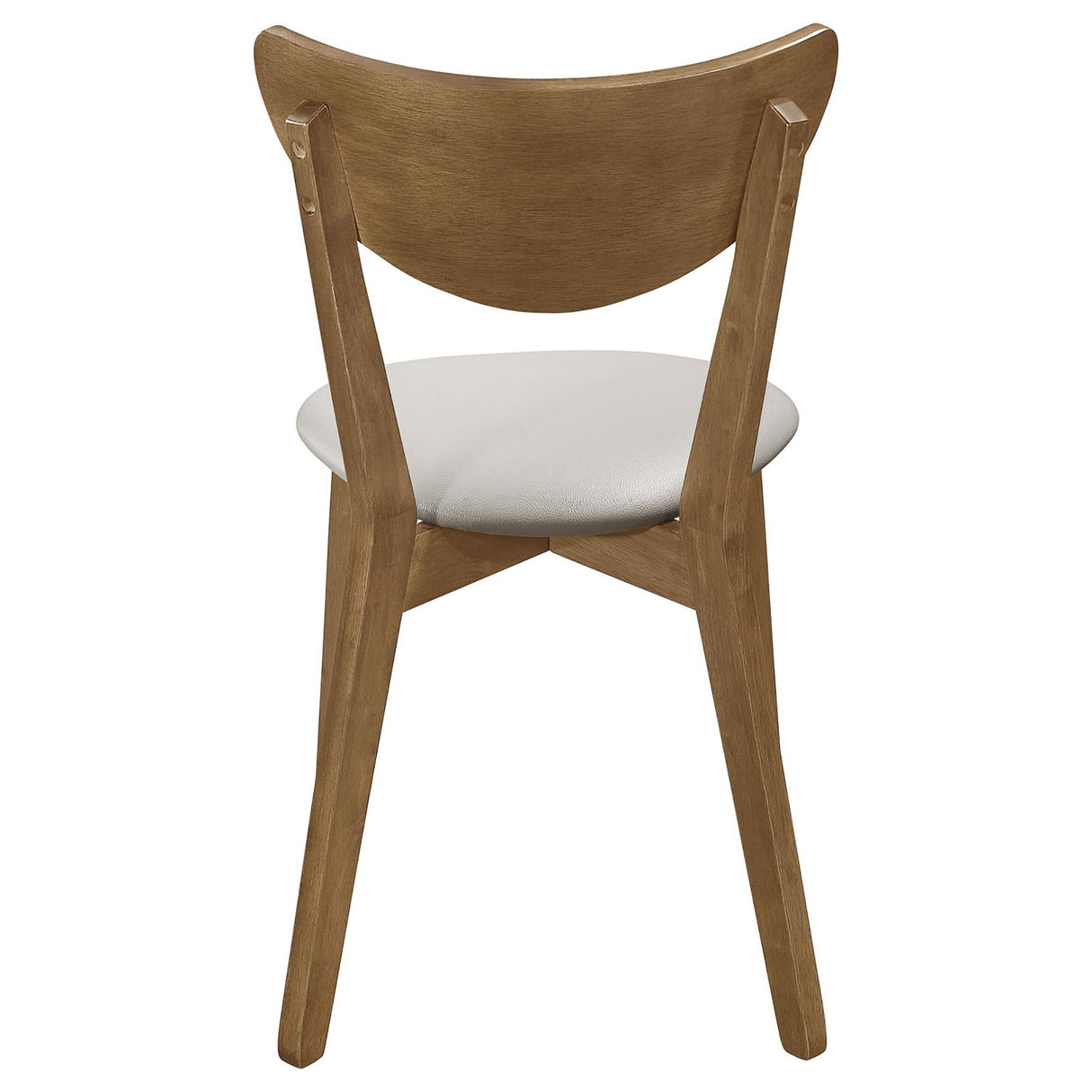 Mid-Century Modern Upholstered Dining Chair (Set of 2)