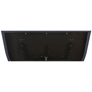 California King Adjustable Bed Base With Ergonomic Support And Wireless Remote Control - Black