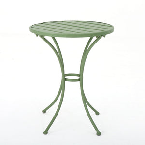 3 Piece Bistro Set With Table And 2 Chairs - Green - Best Buy Furniture