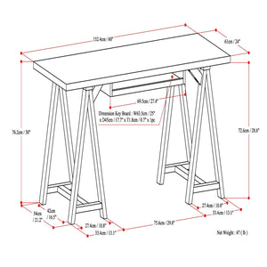 Sawhorse - Handcrafted Desk