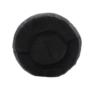 Oversized Bean Bag Chair With 3 Pillows & Armrest - Dark Gray