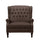 Dunham - Contemporary Fabric Tufted Oversized Pushback Recliner - Best Buy Furniture